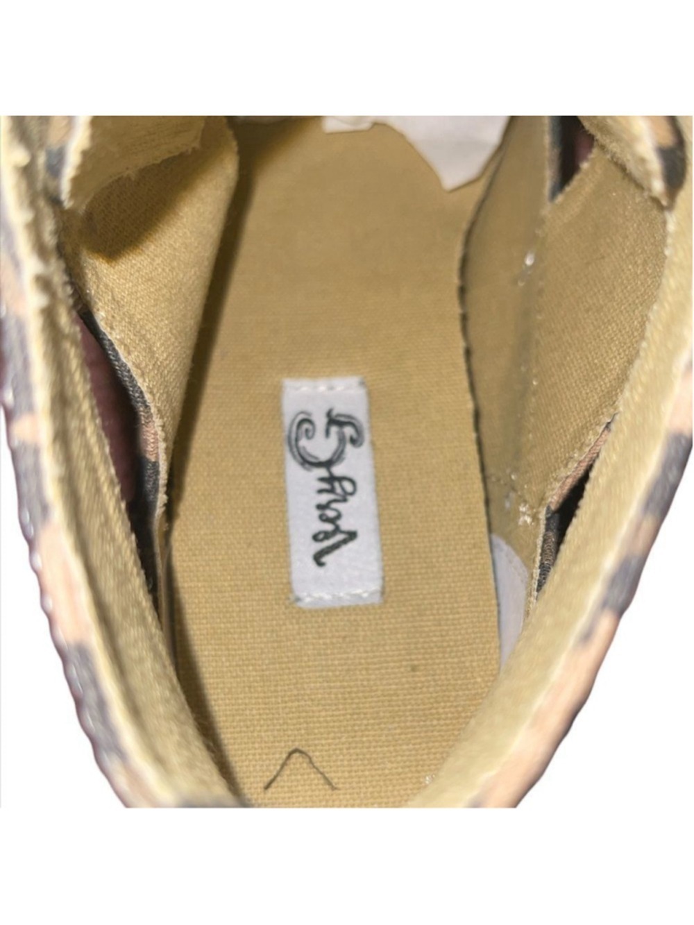 VERY G | Kendra Wedge Sneaker - Leopard Print 7 - Picture 6 of 7